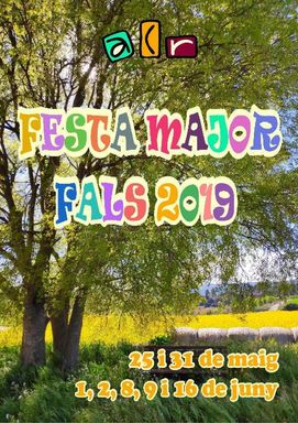 ACR Fals - cartell Festa Major 2019